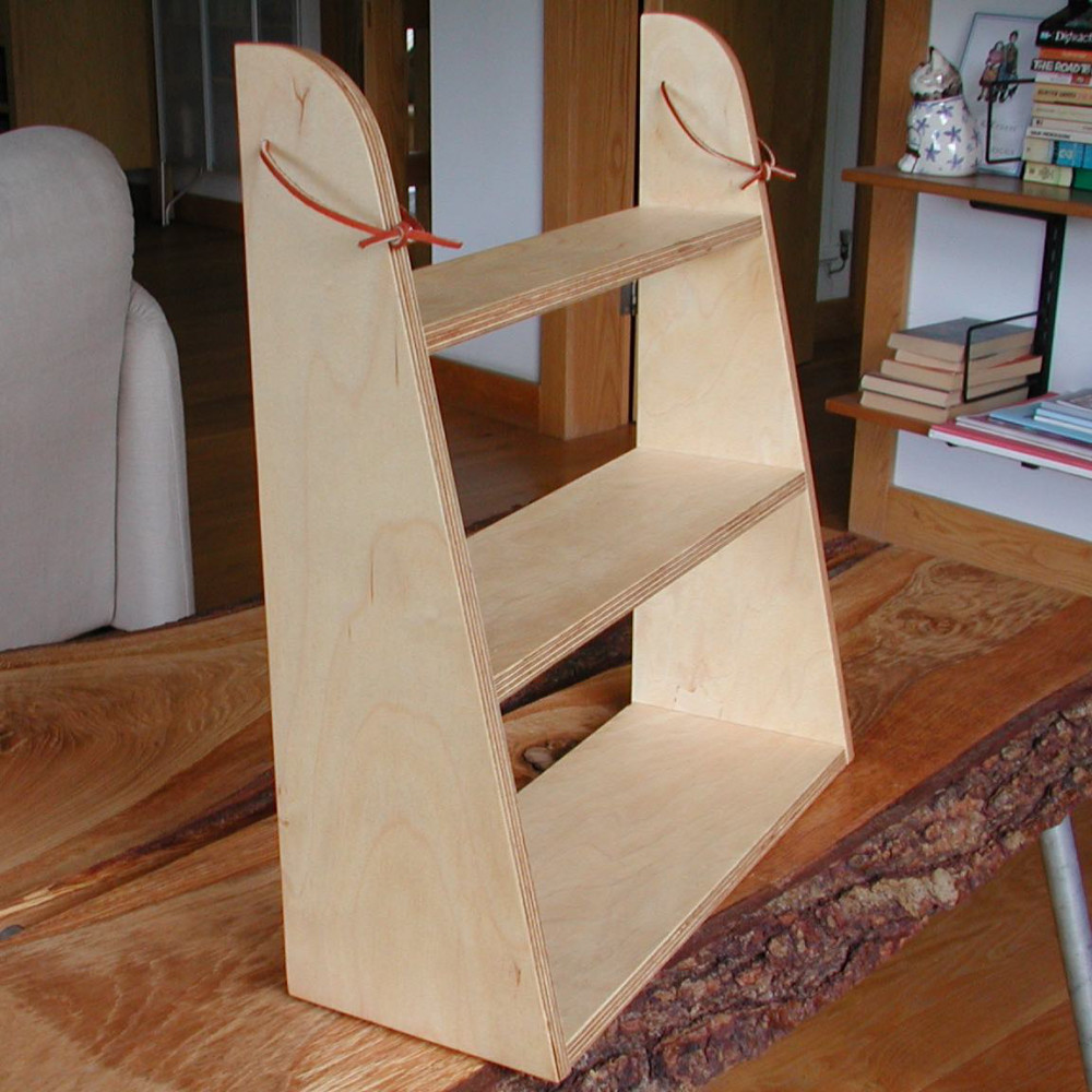 Easytomake plywood shelves